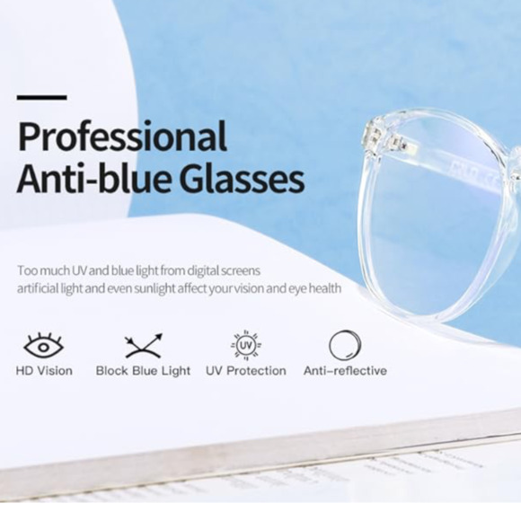 CNLO BLUE LIGHT BLOCKING GLASSES UNISEX, BLOCK BLUE LIGHT FROM DIGITAL DEVICES - Picture 11 of 11